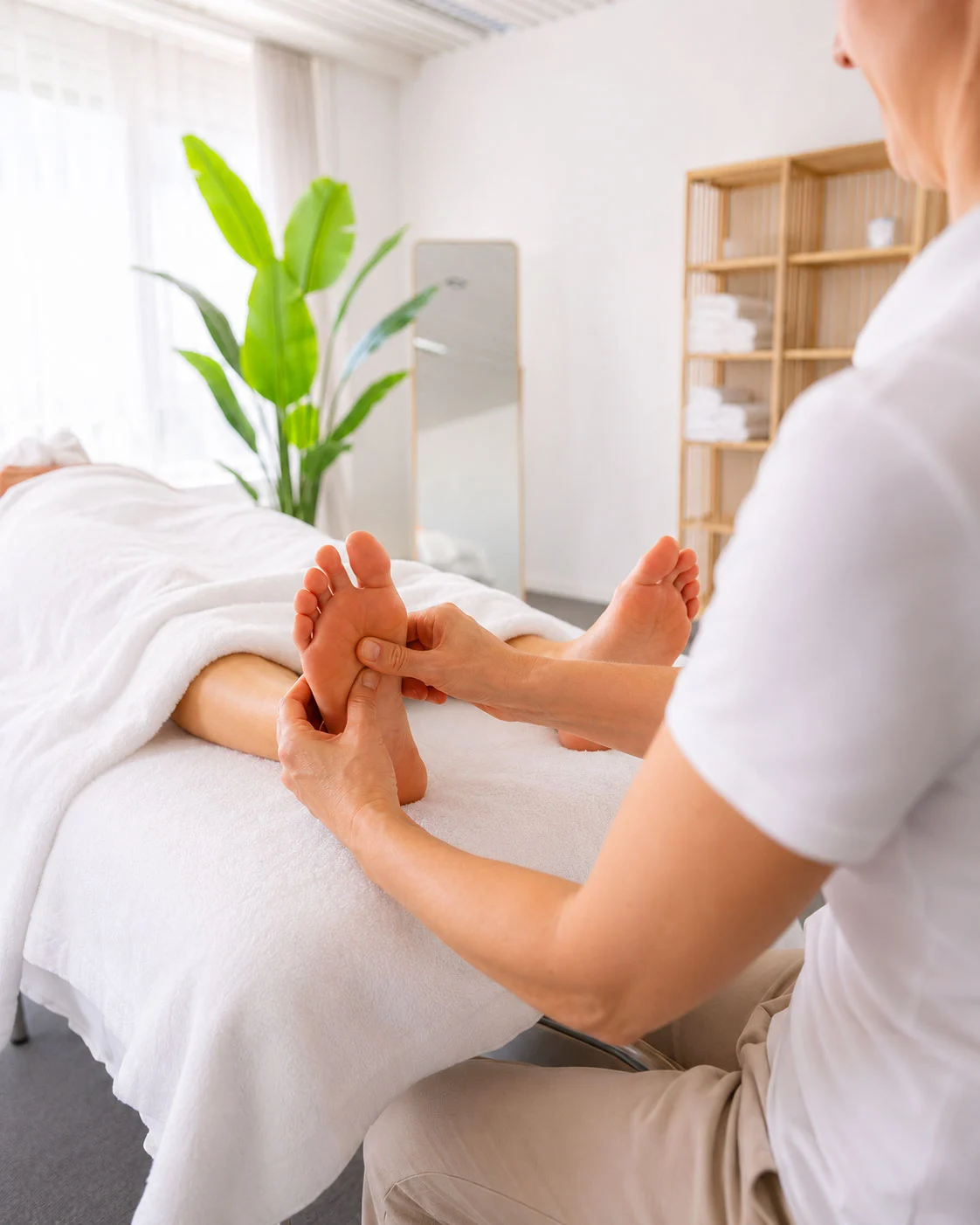 Fussreflexzonentherapie in der Praxis im Berner Mattenhof